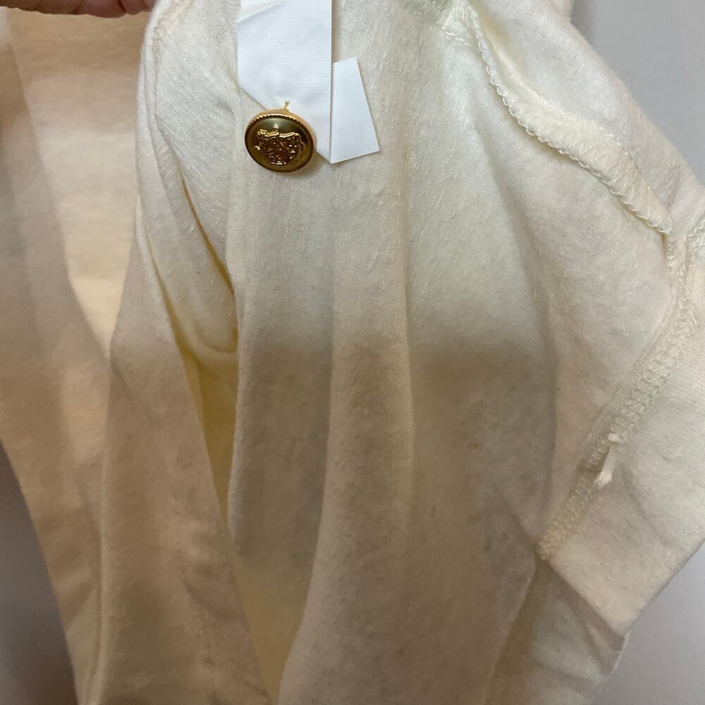 J. Crew Henley tank top in stretch linen blend NWT - Picture 6 of 7